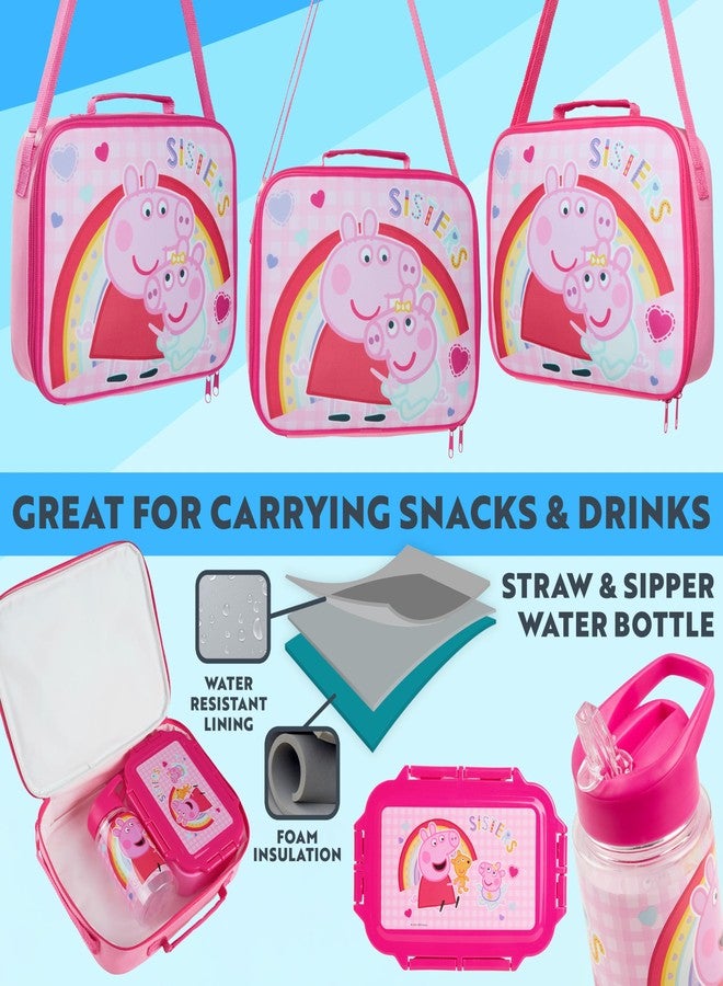 Get Trend Peppa Pig Lunch Bag Set (Pink Peppa Pig) - Image 3