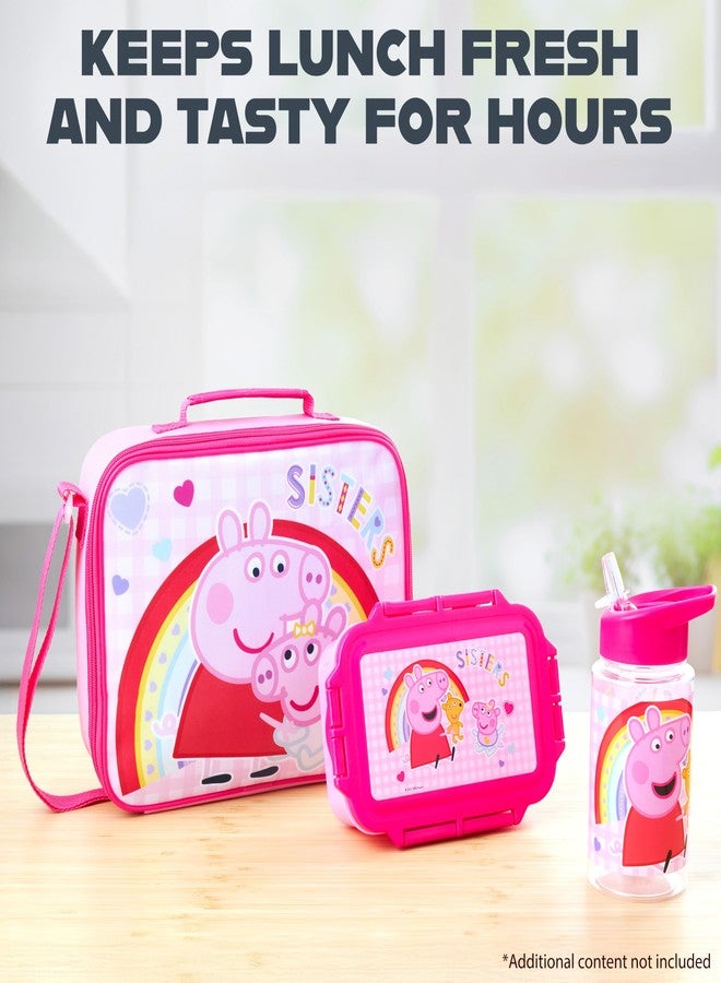 Get Trend Peppa Pig Lunch Bag Set (Pink Peppa Pig) - Image 5