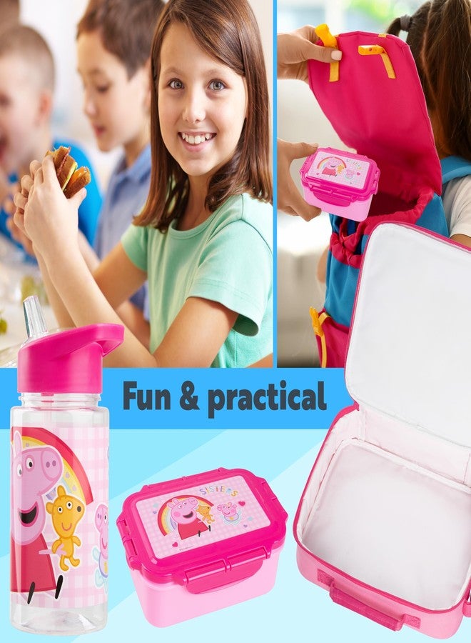 Get Trend Peppa Pig Lunch Bag Set (Pink Peppa Pig) - Image 2