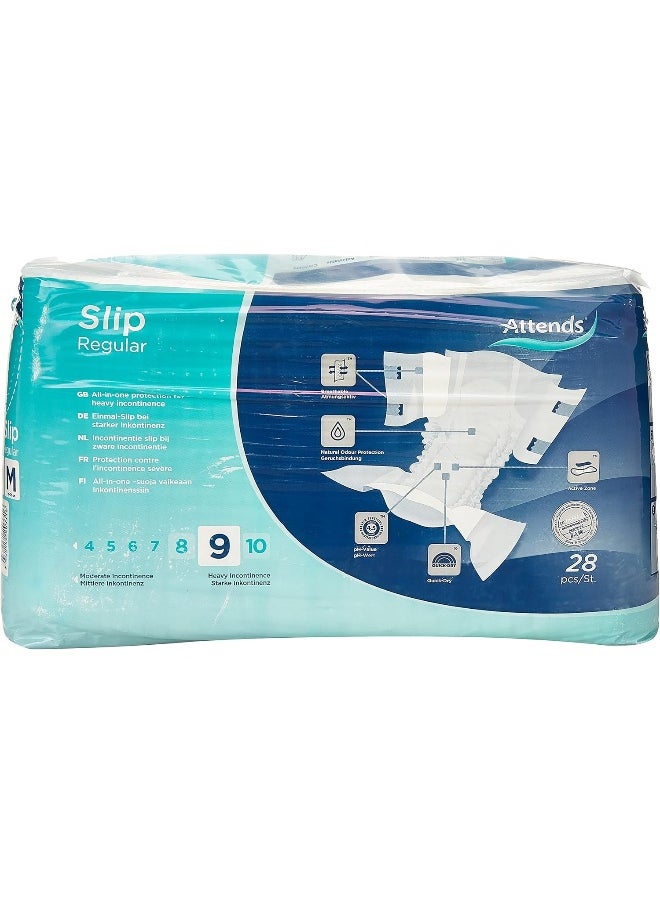 Attends Slip Regular 9 Medium, 28 Pieces  - Image 3