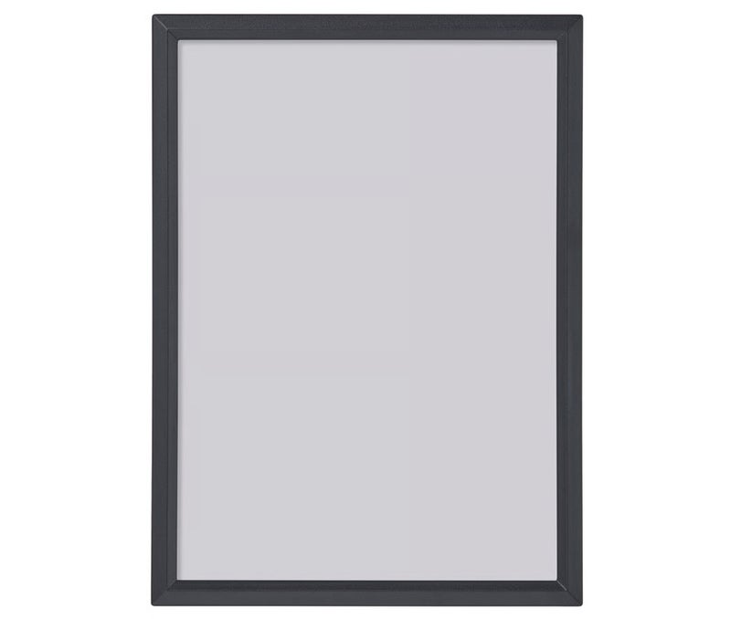 Black Photo Frame, Lightweight Plastic Picture Frame, Wall Hanging or Tabletop Display, Snap-On Easy Change, Horizontal or Vertical - Image 1