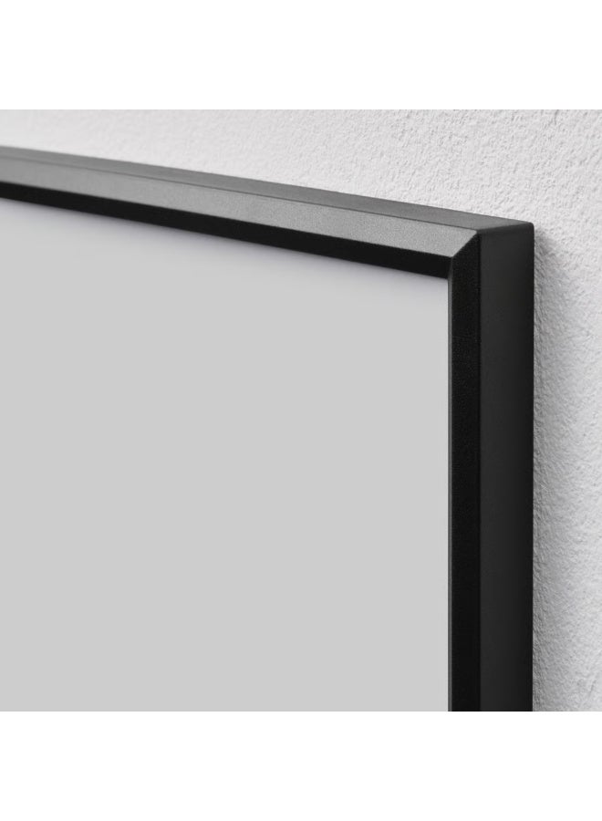 Black Photo Frame, Lightweight Plastic Picture Frame, Wall Hanging or Tabletop Display, Snap-On Easy Change, Horizontal or Vertical - Image 2