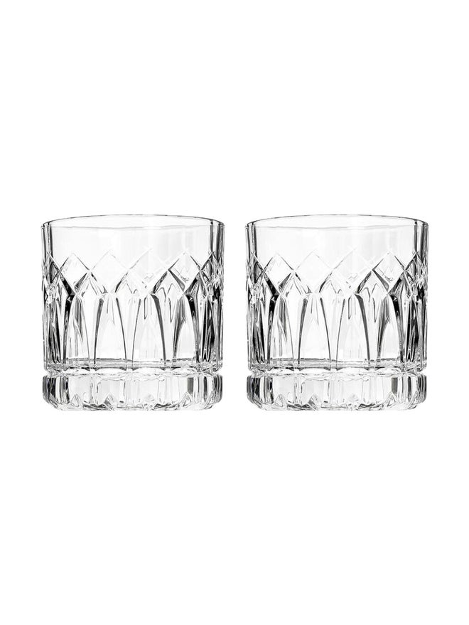 Ocean طقم كؤوس روك مزدوجة من أوشن 2 قطعة، 350 مل - Image 1