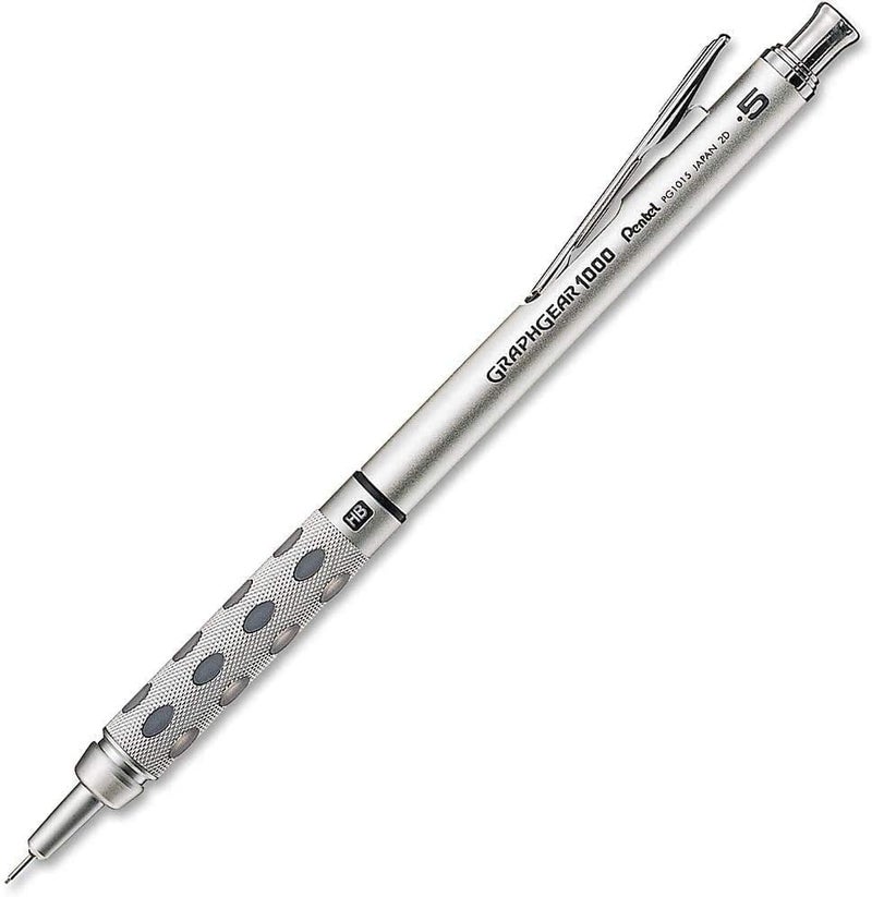Pentel GraphGear 1000 Automatic Drafting Pencil - Metal Mechanical Pencils 0.5 and 0.7mm with Refill Leads - Image 2