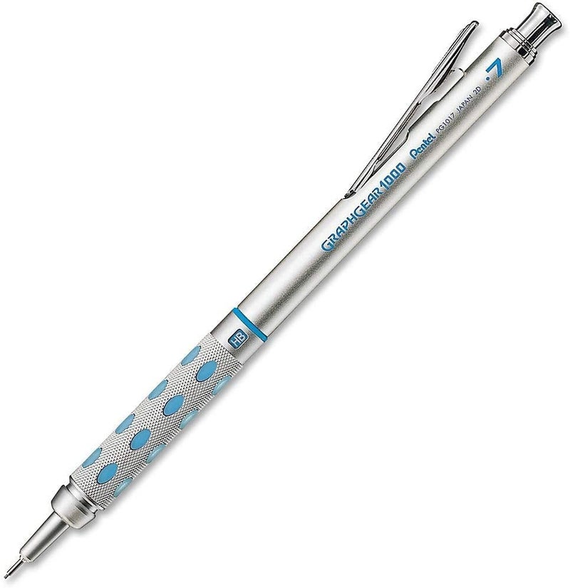 Pentel GraphGear 1000 Automatic Drafting Pencil - Metal Mechanical Pencils 0.5 and 0.7mm with Refill Leads - Image 3
