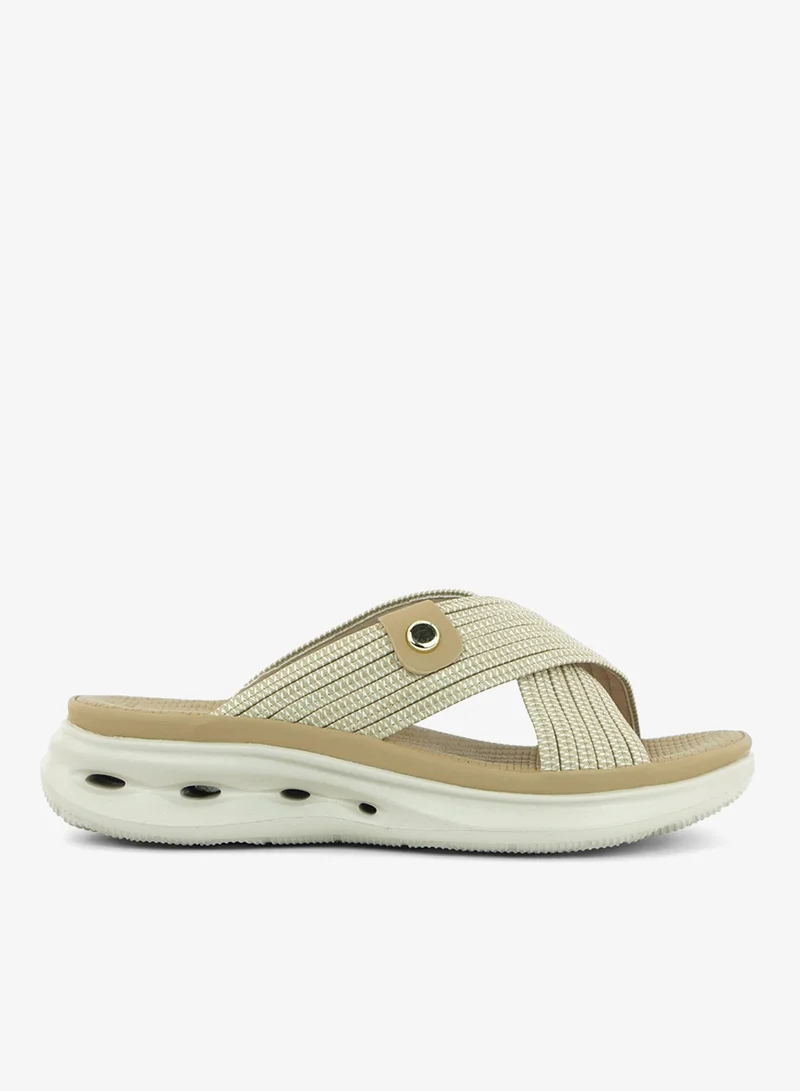 Zayna Camel 221-343 Zayna Ladies Casual Slides 19Z332-326 Camel for Women | Best Price UAE