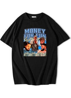BRZ Collection Oversize Money For Fun T-Shirt  - Image 1