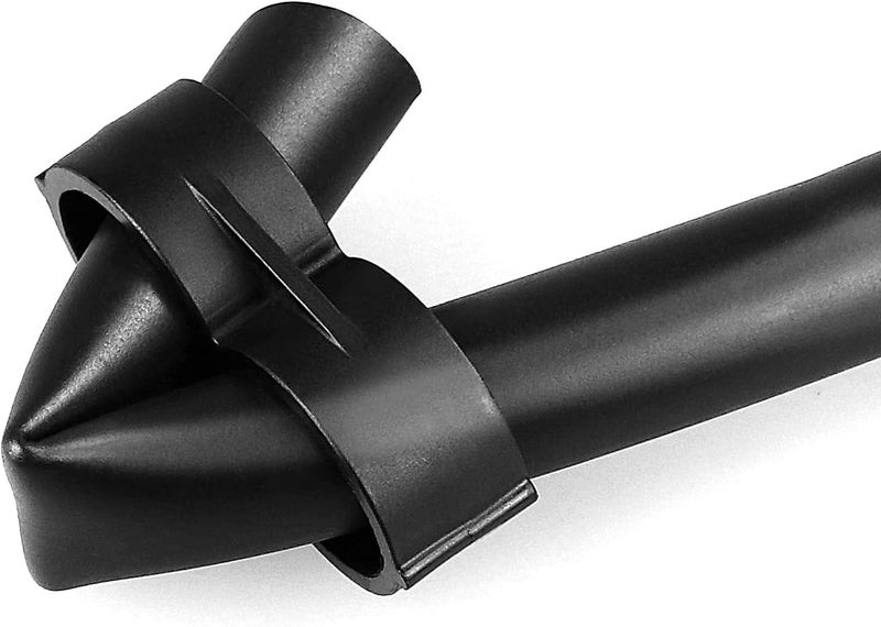 Arfun 28P Drip Irrigation Fittings Kit (17mm) for 1/2" Tubing (.600" ID), 10 Couplings, 6 Tees, 6 Elbows and 6 Tubing End Closure - Barded Connectors for Drip or Sprinkler Systems(28 Pieces Set) - Image 4