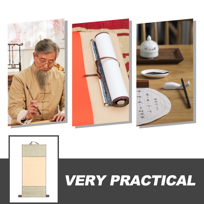 Scroll Prop for Kids Calligraphy, Ideal for Chinese Painting and Art Creations - Image 5