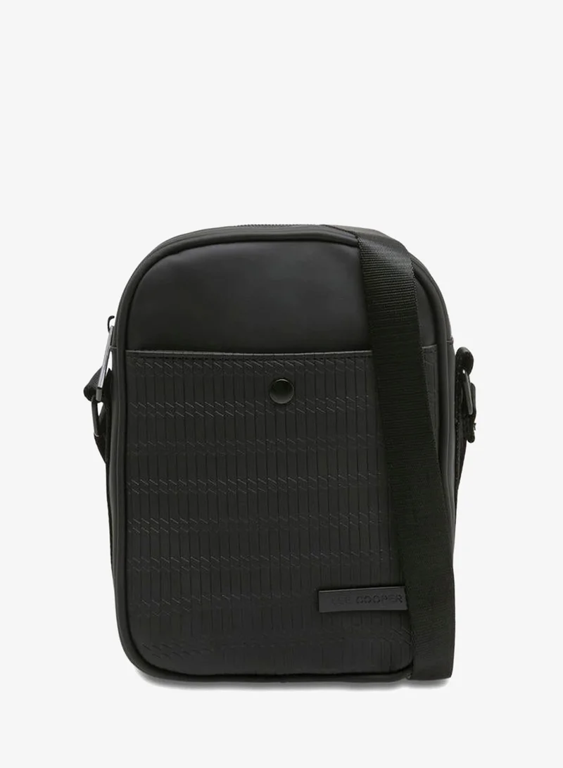 Lee Cooper Men Textured Crossbody Bag