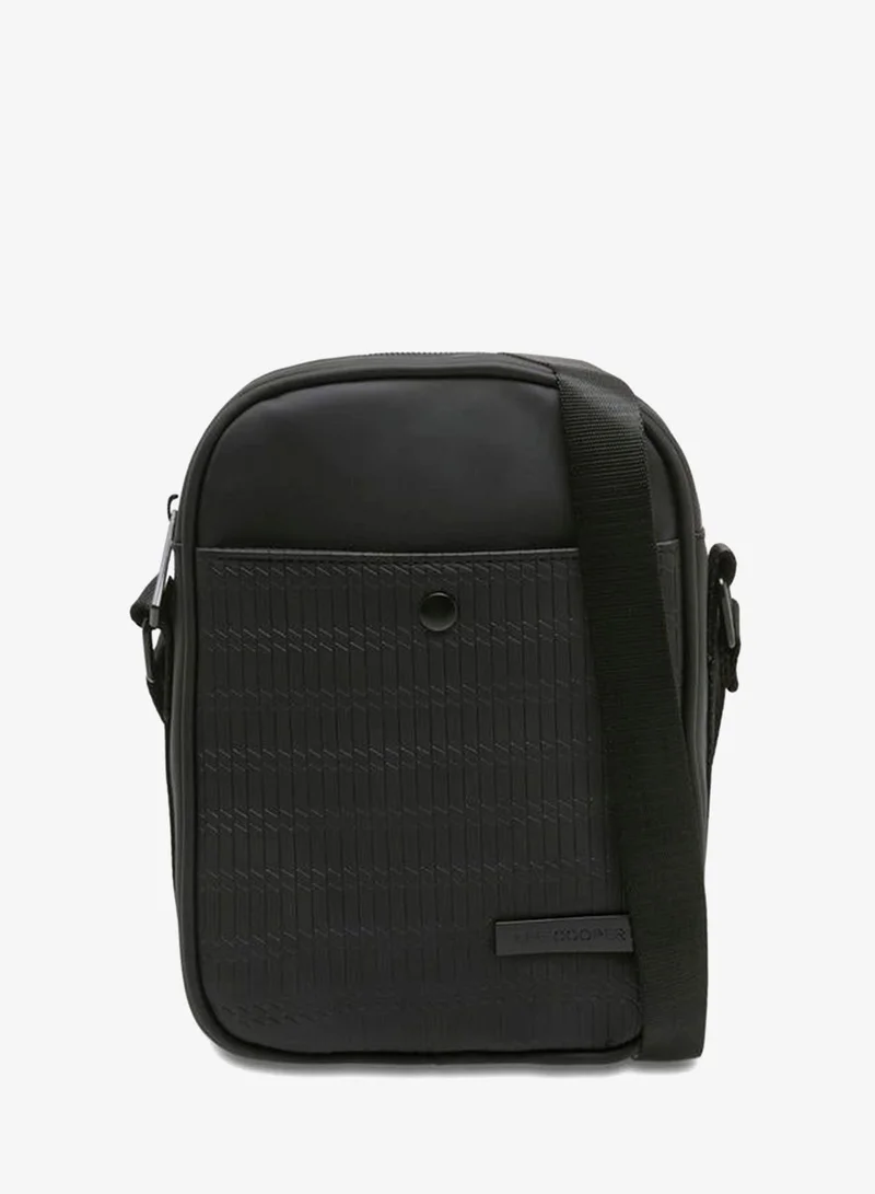 Lee Cooper Men Textured Crossbody Bag