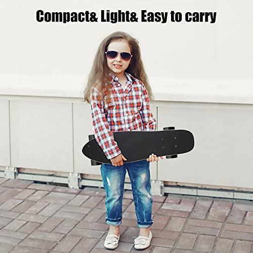 KO-ON Skateboard Complete Skateboards 22 Inch Mini Cruiser Skateboards for Beginners Kids Boys and Girls (Shark) - Image 3