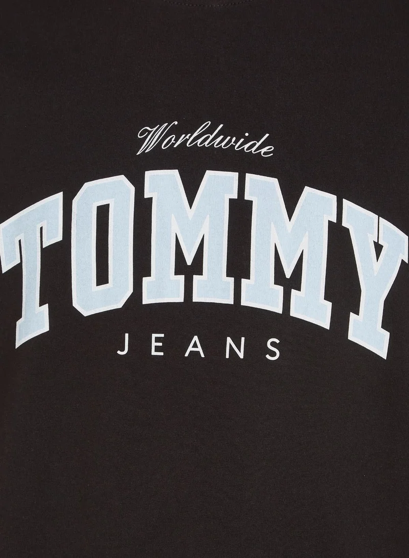 TOMMY JEANS Logo Crew Neck T-Shirt