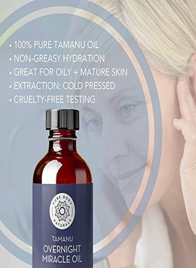 PURE BODY NATURALS U Oil For Psoriasis, Eczema, Acne Scars, Rosacea Relief For Dry, Scaly Skin, Blisters By Pure Body Naturals, 4 Fl. Ounce  - Image 2
