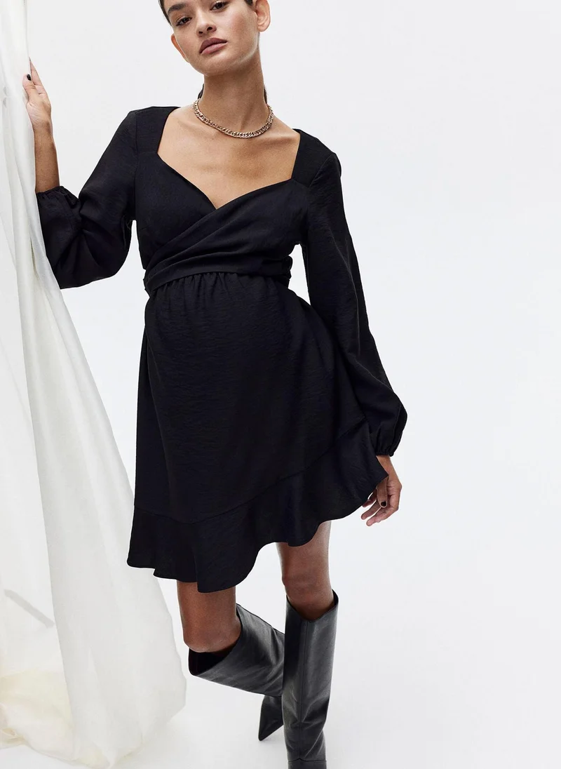 اتش اند ام Mama Tie Back Dress