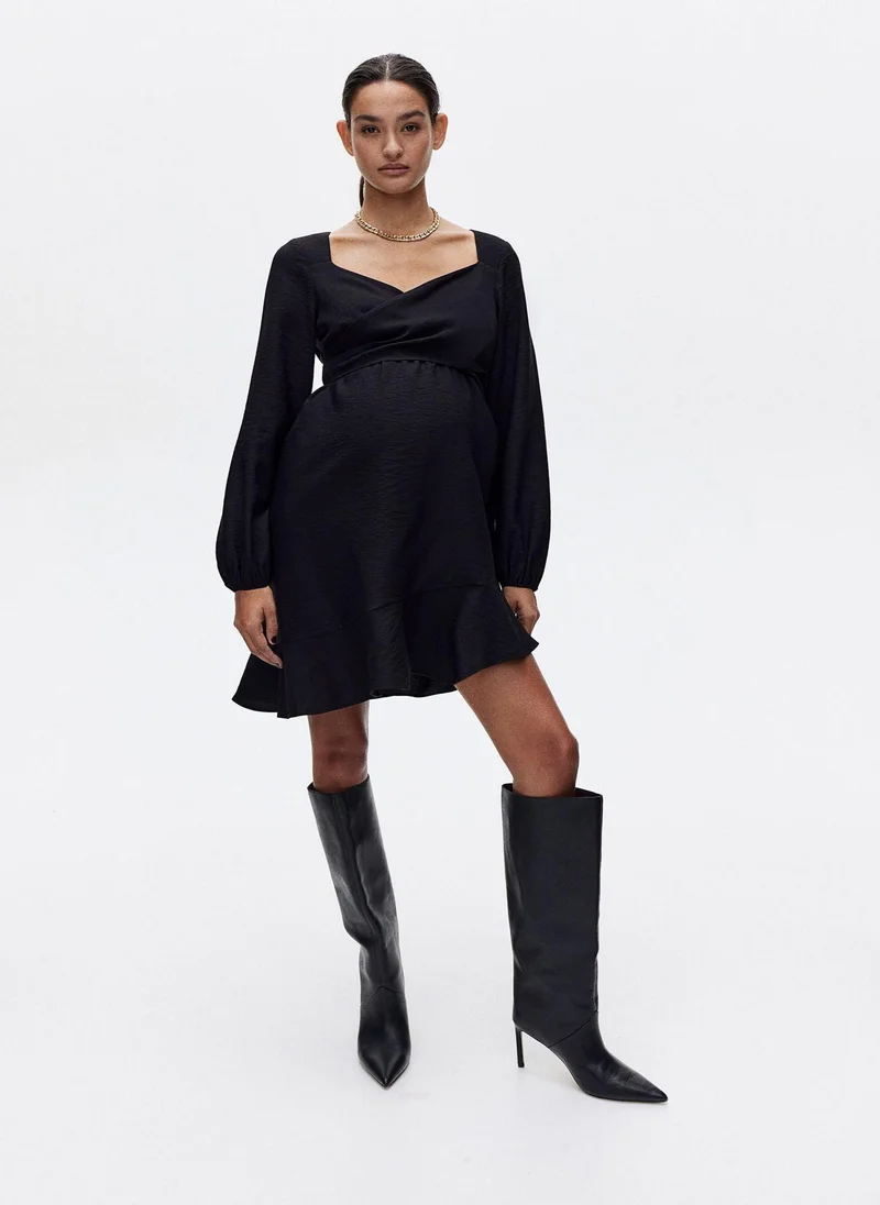 اتش اند ام Ruffled A-Line Dress
