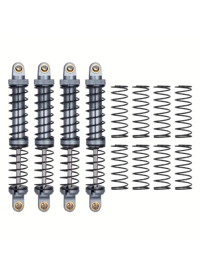 Adjustable RC Shock Absorber Oil Damper Set 100mm for 1 10 Scale Crawler Car Upgrades - Image 2