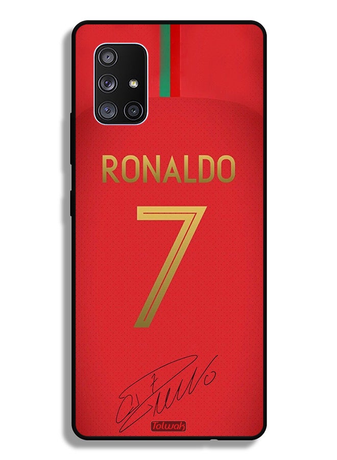 Tolwak غطاء حماية سامسونج جالاكسي A71 5G رونالدو 7 - Image 1