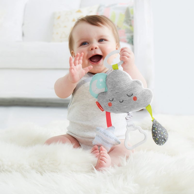 Skip Hop Baby Stroller Toy, Silver Lining Cloud Jitter, Cloud , 0.25 Pound - Image 5