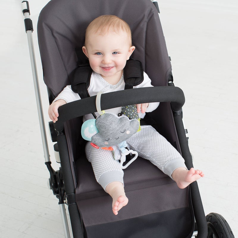 Skip Hop Baby Stroller Toy, Silver Lining Cloud Jitter, Cloud , 0.25 Pound - Image 4
