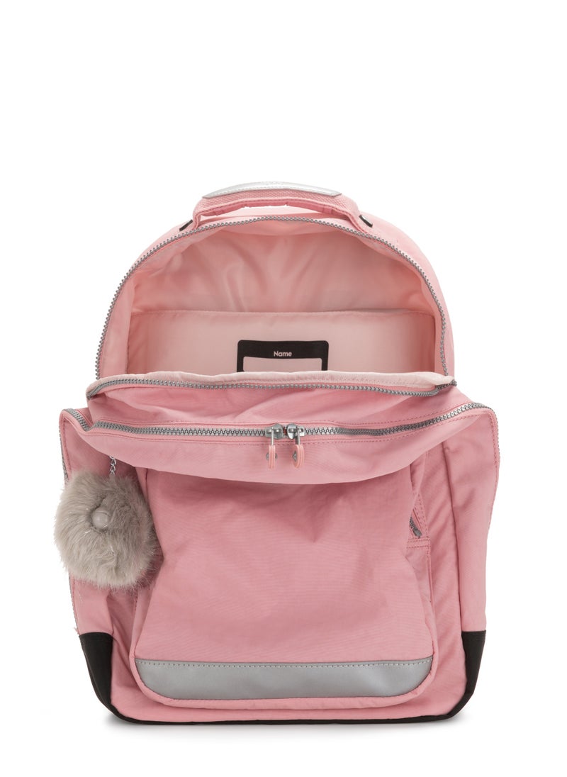kipling Kipling Class Room Kids/Teen School Backpack Bridal Rose, large  - Image 3