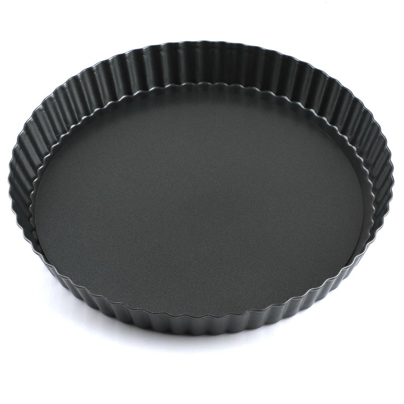 ZColor 11 inch NonStick Loose Bottom Cake Mold Quiche Pan Chrysanthemum Pie and Cake Mould Pizza Pan