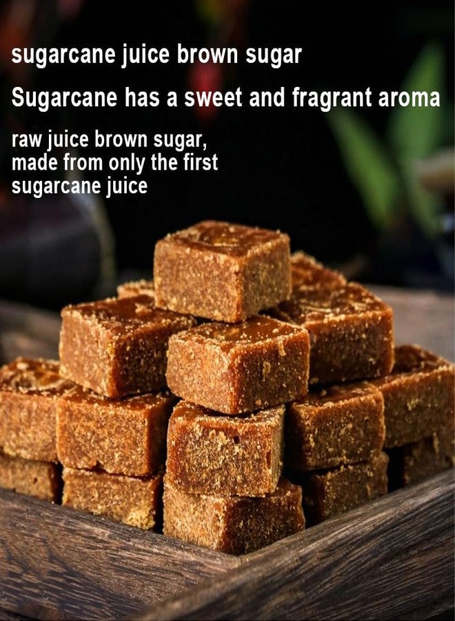 MIHUNTANG Brown sugar 8.81oz -Handmade by ancient method-Preparation of brown sugar block from Yunnan sugarcane juice 原汁红糖250g - Image 4