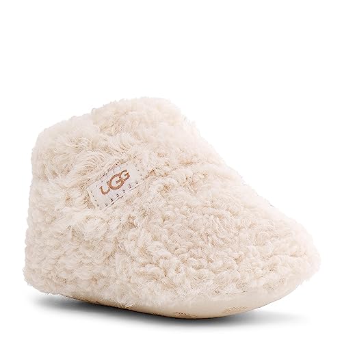 UGG بوت بيبي بيكسبي من UGG للجنسين، فرو صناعي مجعد طبيعي، 02/03 - Image 1
