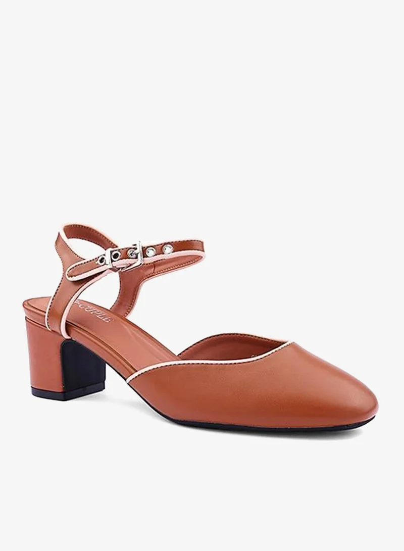 كابلي صنادل بكعب أنيقة للنساء