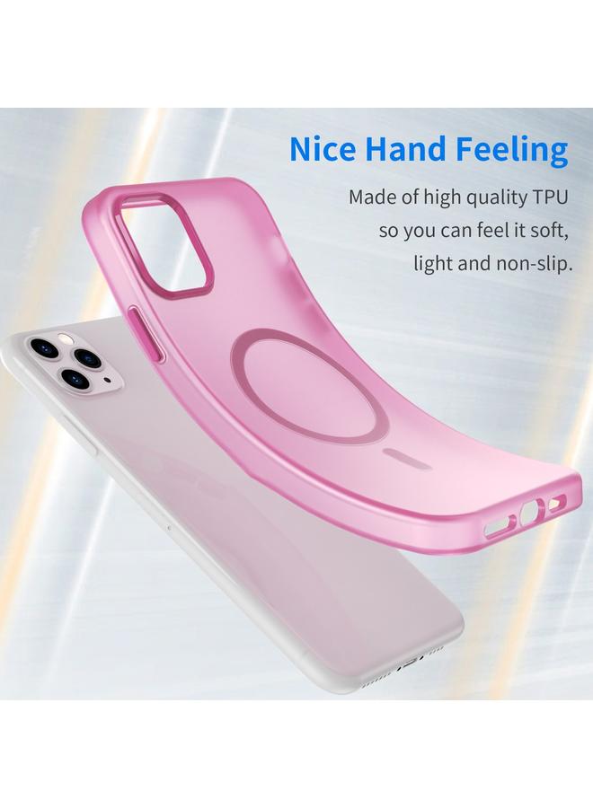 Zaboon Case For iPhone 11 Pro Max MagSafe Frosted Translucent TPU + PC Full Coverage Phone Case - Image 3