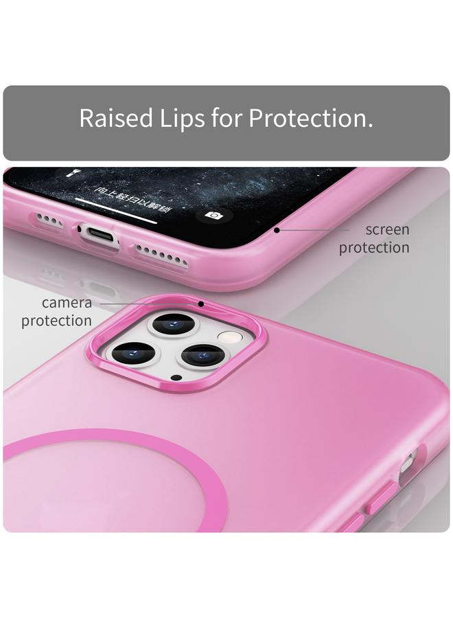 Zaboon Case For iPhone 11 Pro Max MagSafe Frosted Translucent TPU + PC Full Coverage Phone Case - Image 5