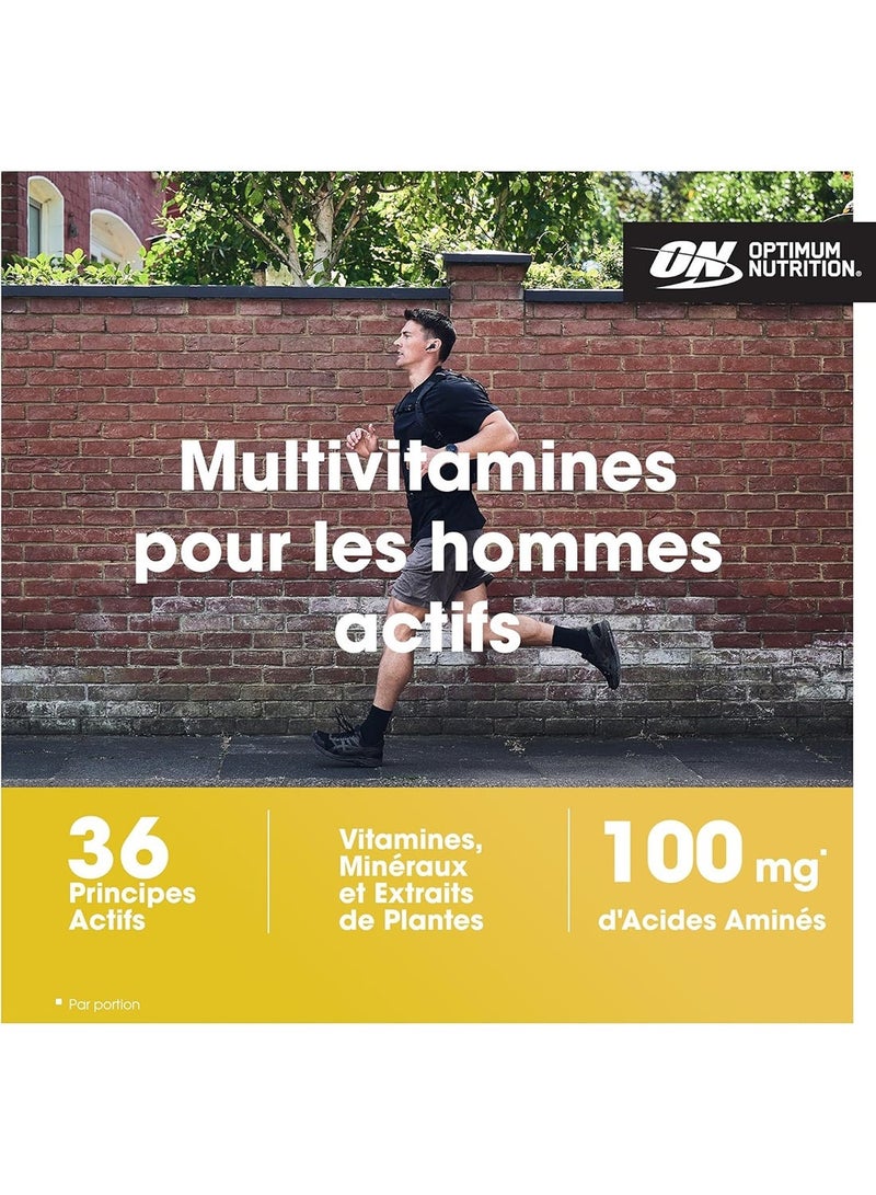 Optimum Nutrition Opti-men Multivitamin For Active Men Dietary Supplement 150 Tablets 50 Servings - Image 4