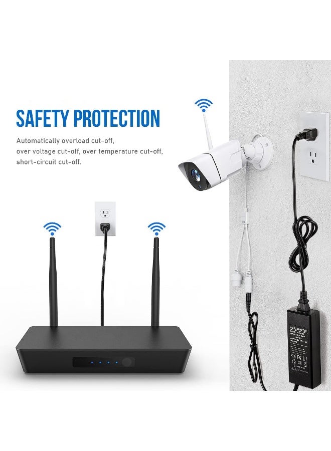 Melfi 12V 8A Ac To Dc Switching Power Adapter Converter - Image 5