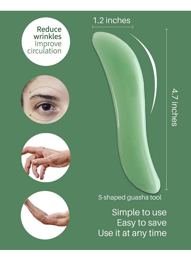 MoHern Gua Sha Massage Tools, 4 Pcs Gua Sha Tools Of Multi-Shapes, Guasha Scraping Massage Tools For Face And Body - Image 3