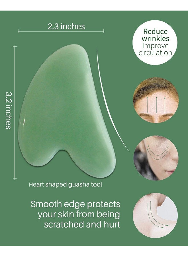 MoHern Gua Sha Massage Tools, 4 Pcs Gua Sha Tools Of Multi-Shapes, Guasha Scraping Massage Tools For Face And Body - Image 5