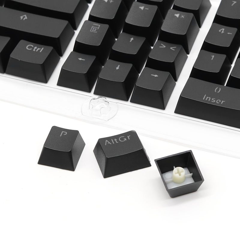 White OEM Multilingual Keycaps 132 Keys Spanish Russian French Thai - Image 3