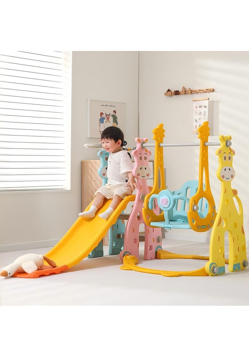 Toddler Slide for Kids Age 2 3 4 5 6 7 8 9， Baby Slide and Swing for Kids Outdoor Indoor 3-10 Year Old，Home Toy Game for Boys and Girls(A1)  - Image 1