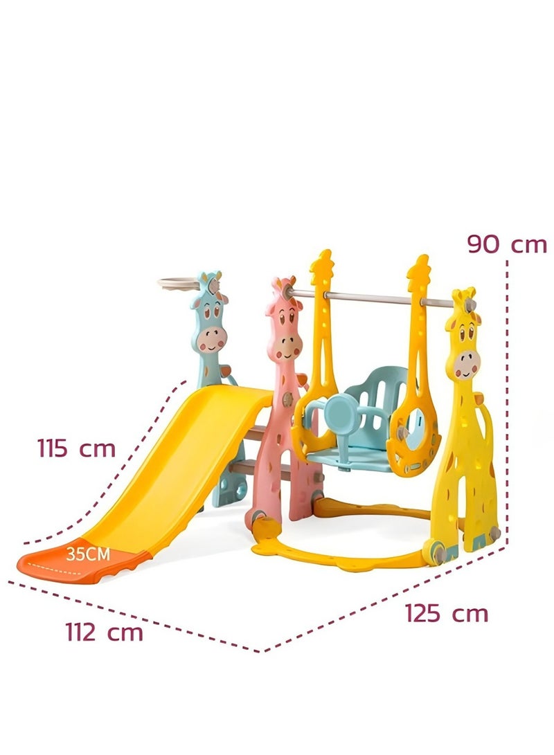 Toddler Slide for Kids Age 2 3 4 5 6 7 8 9， Baby Slide and Swing for Kids Outdoor Indoor 3-10 Year Old，Home Toy Game for Boys and Girls(A1)  - Image 2