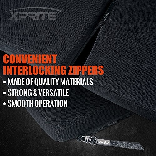 Xprite مرتبة إكسبرايت السوداء للنوم والتخييم، وسادة منصة نيت باد الرملية بسماكة 1.6 بوصة، وسادة محمولة متوافقة مع جيب رانجلر JL من 2018-2025 - Image 4