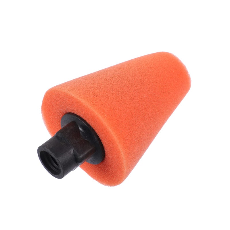 Orange Car Wheel Cleaning Sponge Brush High Absorbency for Rims and Tires - Image 2