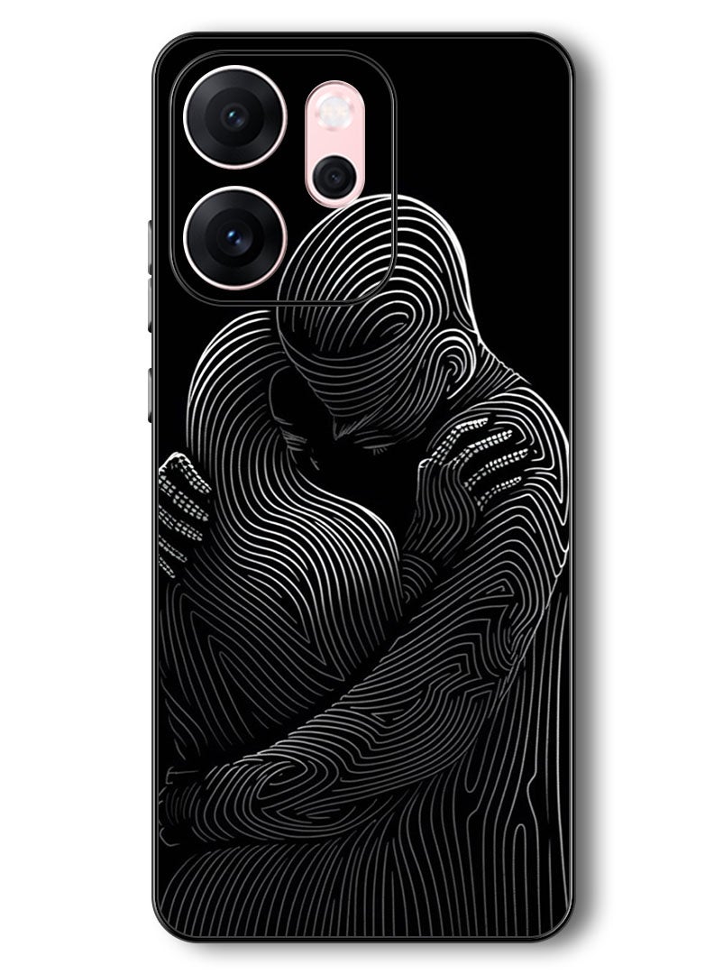 Theodor Case Compatible with Oppo Reno 14 F 6.57 Inch Protection Shockproof Bumper Cover Art - Image 1