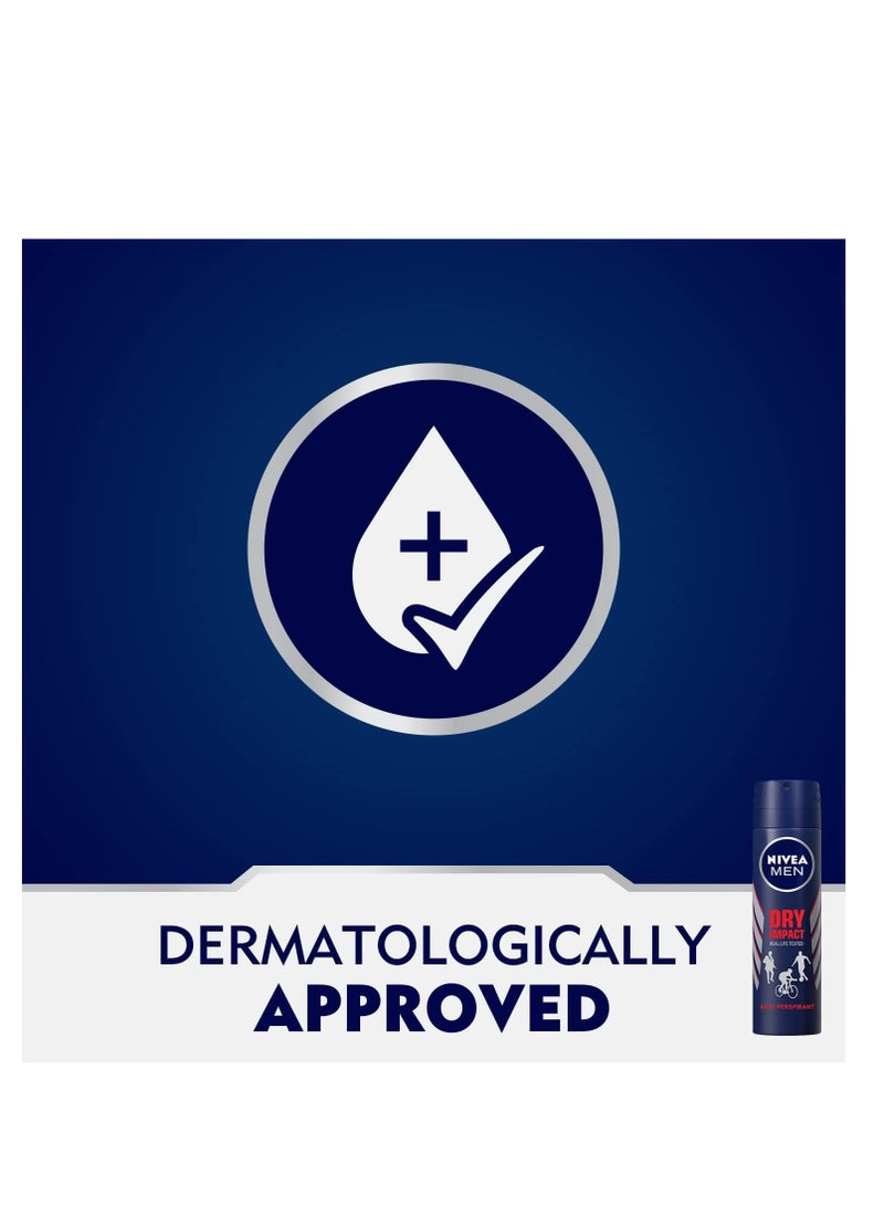 نيفيا سبراي مضاد للعرق دراي ايمباكت للرجال من نيفيا 150 مل - Image 4