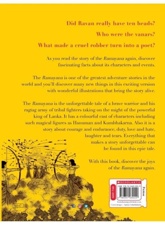 Ramayana: The Adventures of Ram [Paperback] [Sep 25, 2014] Tapas Guha,Subhadra Sen Gupta - Image 2