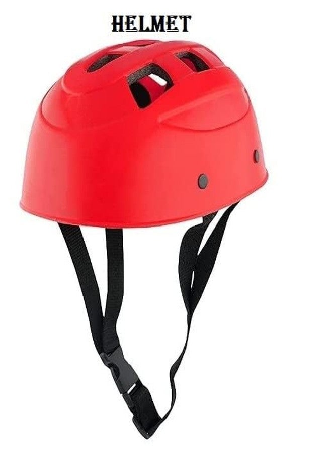 Apole Star Helmet for Cycling & Skating Sports Helmet Suitable for Kids Boys and Girls of Age 5-9 Years with Adjustable Straps Protective,Guard (RED/Small) - Image 3