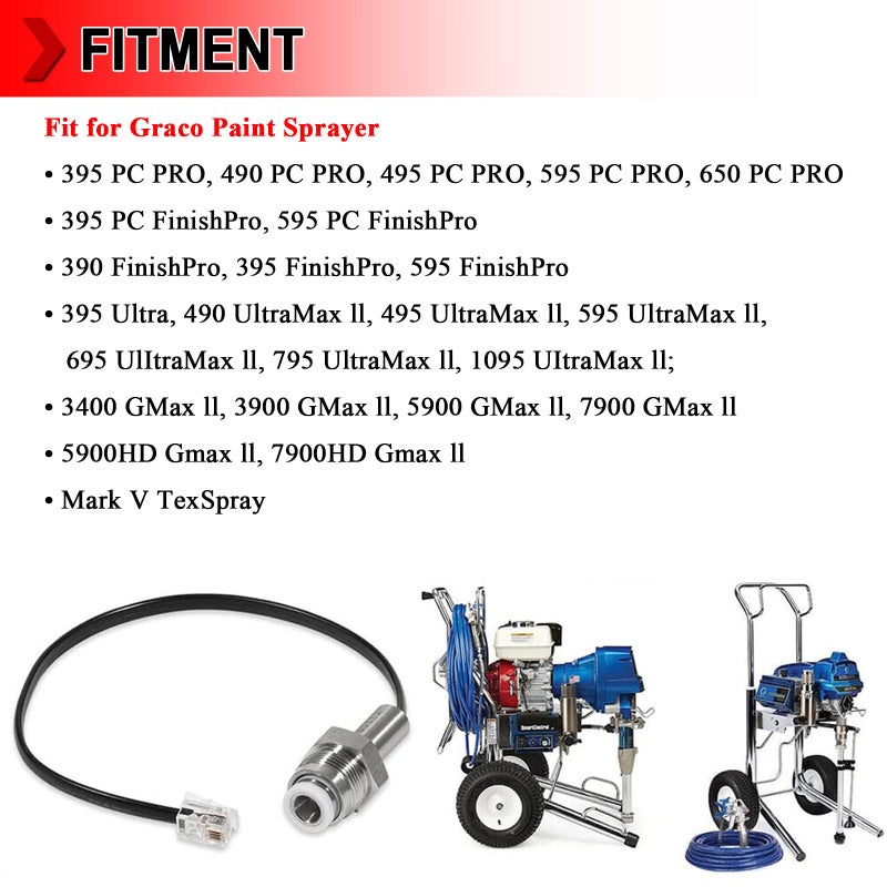محول ضغط بخاخ هوائي لرشاش طلاء Graco - Image 3