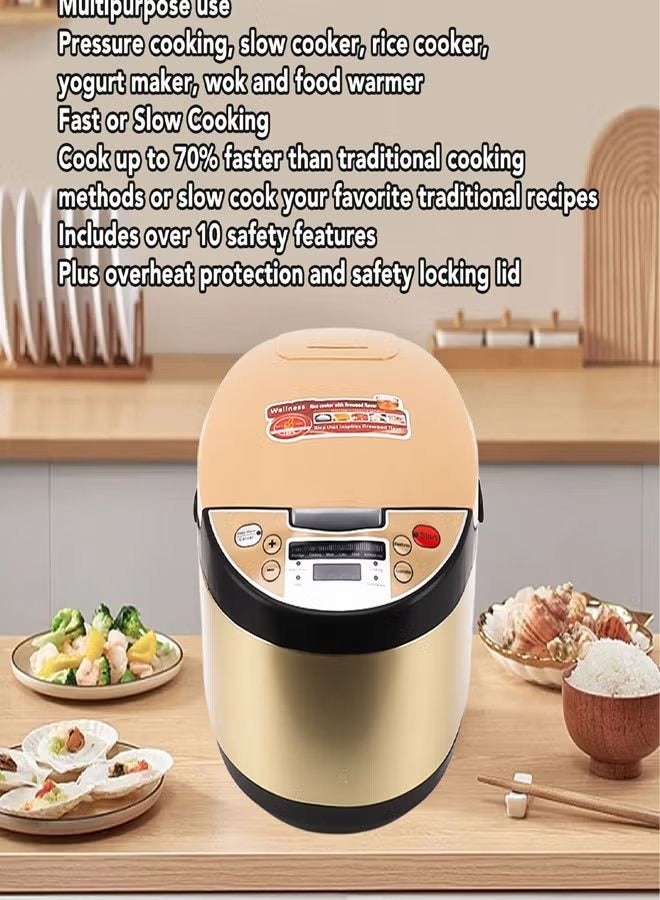 (UK Plug) 5L Electric Rice Cooker: A Multifunctional Culinary Marvel - Image 3