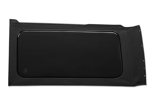 Bestop 5830717 OE JL Replacement Windows  Jeep 2018Current Wrangler JL Quarter Left Hand 2Door Black Twill Tinted - Image 1