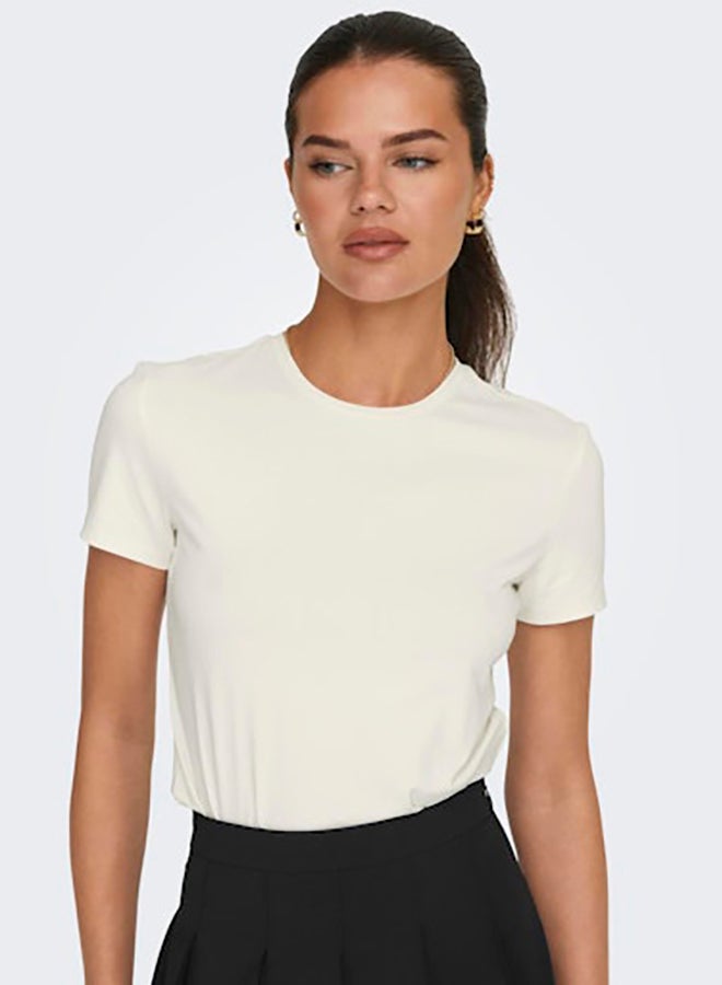 ONLY Womens Shortsleeve Top O-Neck Juniors - Image 2