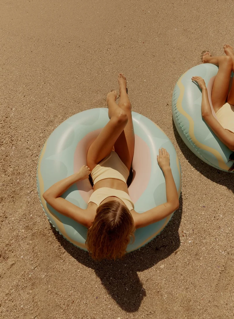 SUNNY LIFE Luxe Miami Inflatable Pool Ring Float