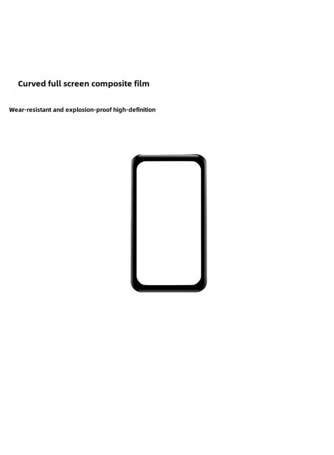 High Definition Full Screen 3D Hot Bend Tempered Glass Huawei Band 7 8 9 Soft Universal Film Compatible With Honor Band 6-Color:Composite Hot-bending Film (bare Film)-Dimensions:Huawei Bracelet 7  - Image 1